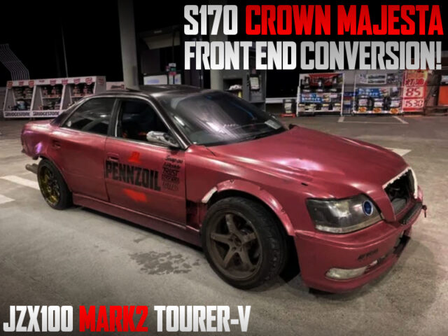 CROWN MAJESTA FRONT END CONVERSION JZX100 MARK2. 
