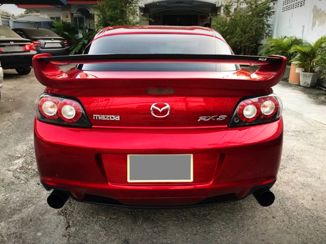 REAR TAIL LIGHT OF RX8.