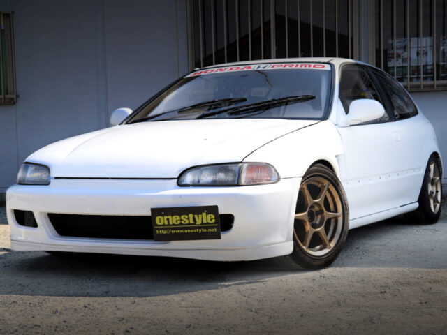FRONT EXTERIOR OF EG6 CIVIC SiR2.