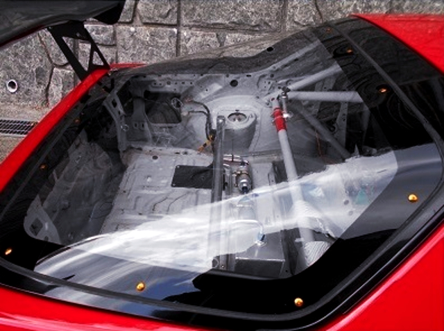 LUGGAGE SPACE OF FC3S RX-7.