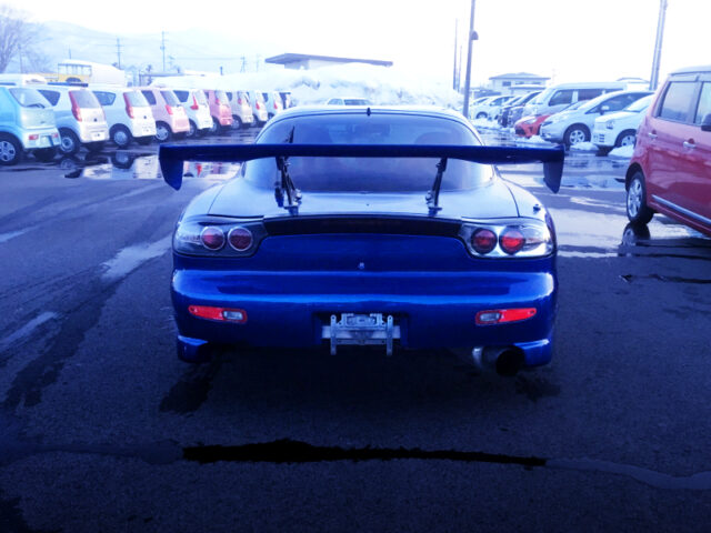 REAR TAIL LIGHT OF FD3S RX-7 TYPE-R to BLUE COLOR.