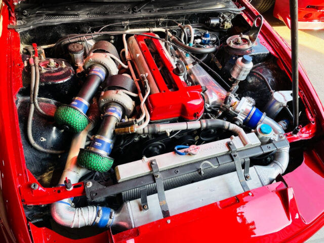 2JZ-GTE with GT2835 TWINTURBO. 