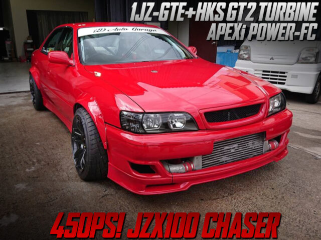 HKS GT2 TURBOCHARGED JZX100 CHASER to DRIFT SPEC.