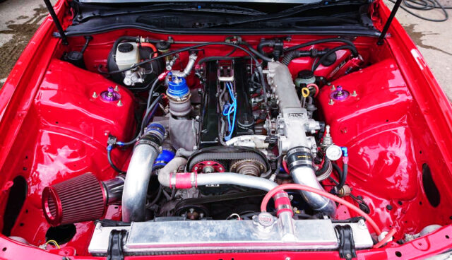 1JZ-GTE with GT2 TURBOCHARGER.