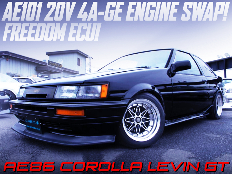 AE101 4A-GE SWAPPED AE86 LEVIN 2-DOOR GT.