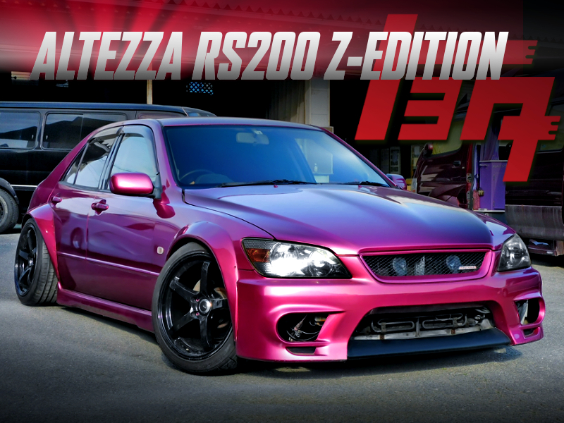 WIDEBODY And CAMBER OF ALTEZZA RS200 Z-ED to PURPLE.