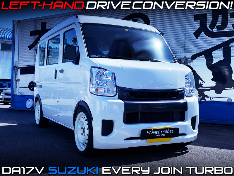 LEFT HAND DRIVE CONVERSION to DA17V EVERY JOIN TURBO,