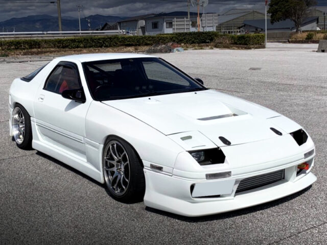 FRONT EXTERIOR OF FC3S RX-7 inifini-III WIDEBODY.