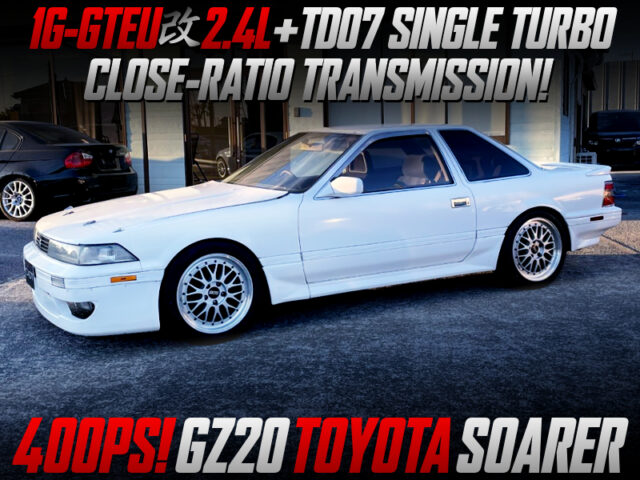 1G-GTEU with 2.4L and CLOSE RATIO GEARBOX into 2nd Gen GZ20 SOARER.