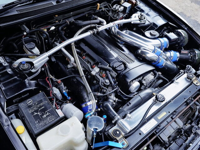 RB26DETT with NVCS and TOMEI ARMS M7665 TWIN TURBO.