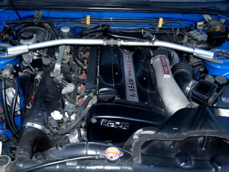 RB26DETT TWINTURBO ENGINE.