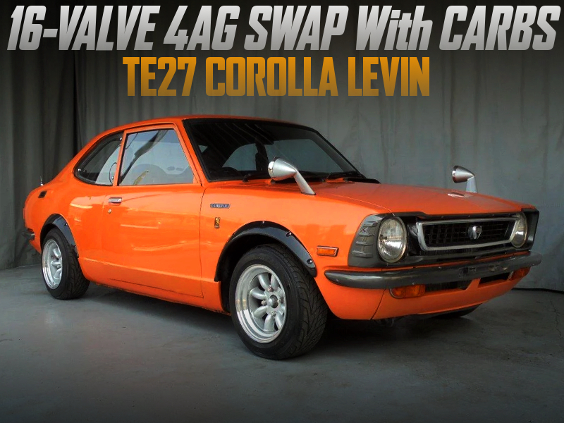 16V 4AG SWAP With CARBS into TE27 COROLLA LEVIN.