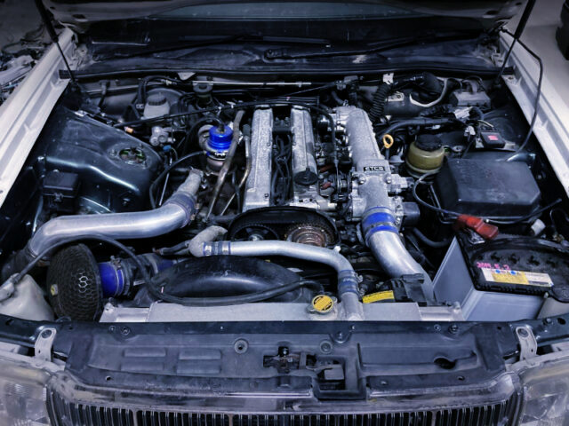 VVT-i 1JZ-GTE TURBO ENGINE With TOMEI M8280 TURBO. 