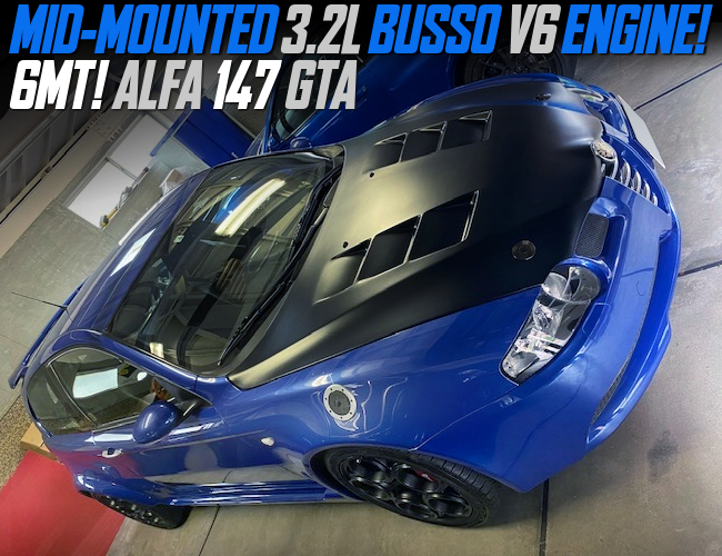 MID-MOUNTED 3.2L BUSSO V6 ENGINE into ALFA 147 GTA.