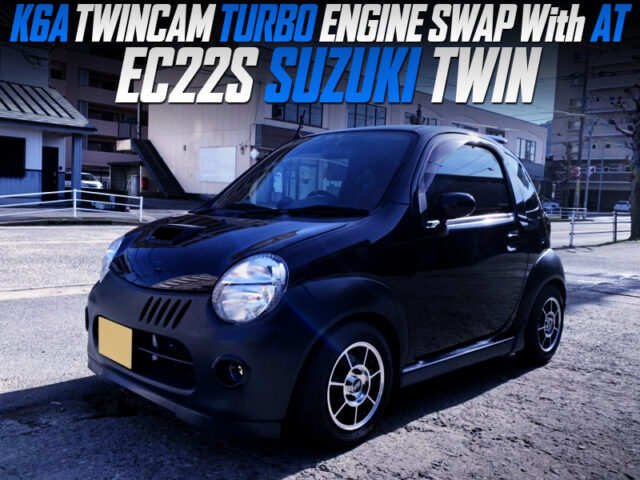 K6A TWINCAM TURBO ENGINE SWAP with AT INTO EC22S SUZUKI TWIN.