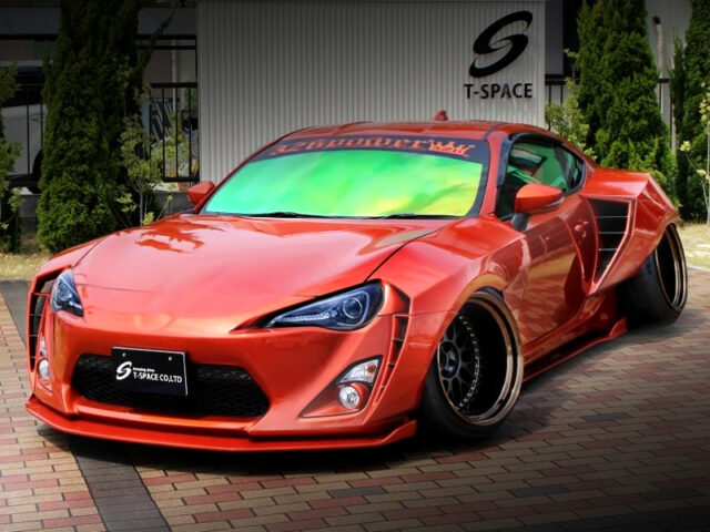 FRONT EXTERIOR OF TOYOTA 86 GT LIMITED WIDEBODY.
