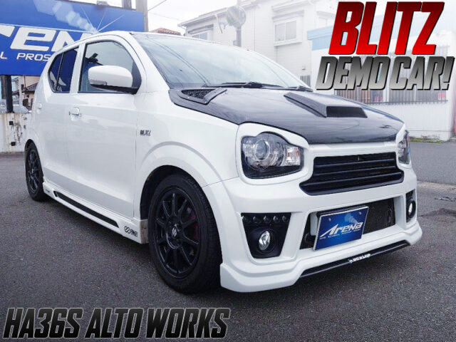 BLITZ DEMO CAR OF HA36S ALTO WORKS.