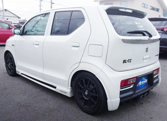 REAR EXTERIOR OF HA36S ALTOWORKS BLITZ DEMO CAR