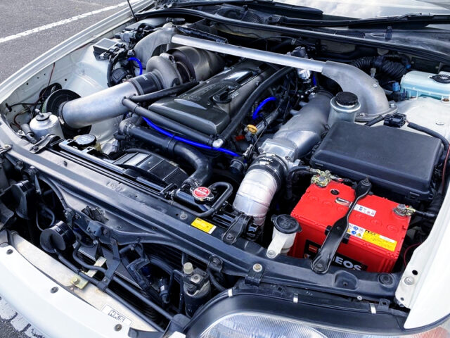 2JZ-GTE With T78-33D SINGLE TURBO.