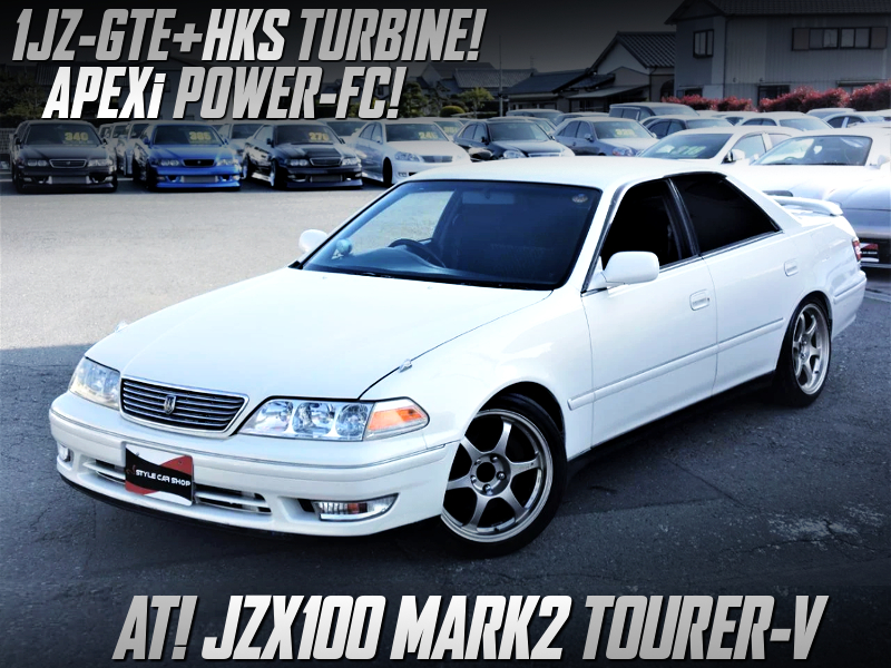 HKS TURBO CHARGED JZX100 MARK 2 TOURER-V with AUTOMATIC.