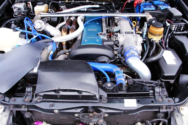 VVT-i 1JZ-GTE ENGINE with TOMEI M8280 TURBO.