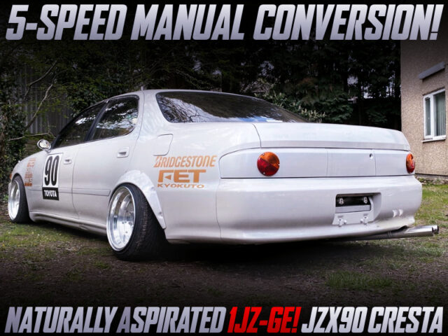 1JZ-GE with 5MT CONVERSION into a JZX90 CRESTA.