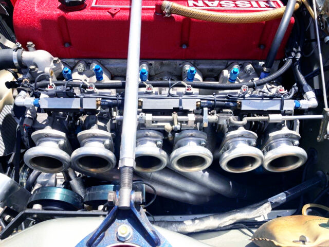 INDIVIDUAL THROTTLE BODIES on L28 ENGINE.
