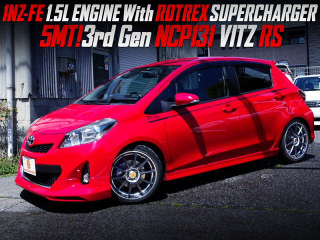 ROTREX SUPERCHARGED NCP131 VITZ RS.