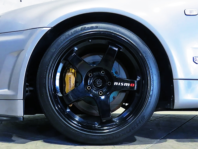 FRONT Brembo BRAKE and LMGT4 WHEEL.
