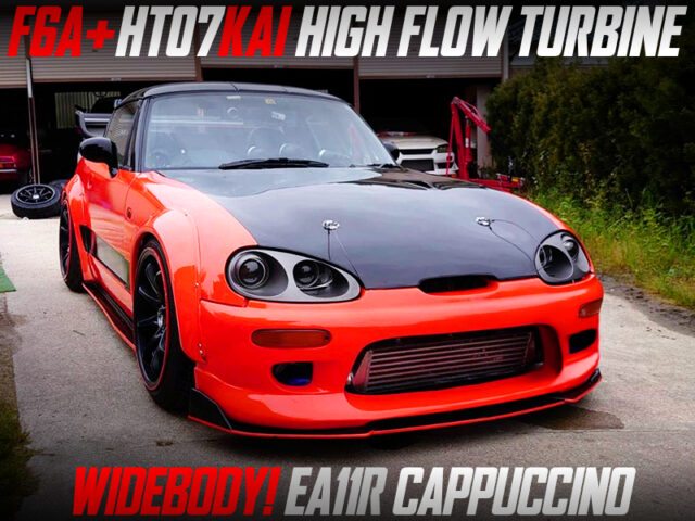 WIDEBODY and HT07 HIGH FLOW TURBO MODIFIED EA11R CAPPUCCINO.