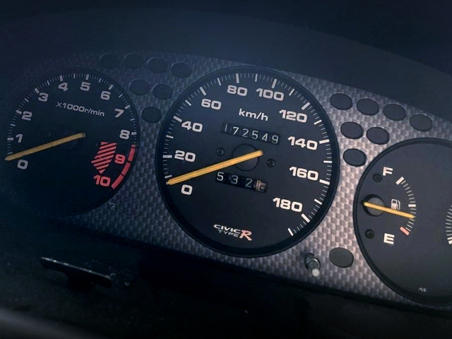 TYPE-R SPEED CLUSTER.