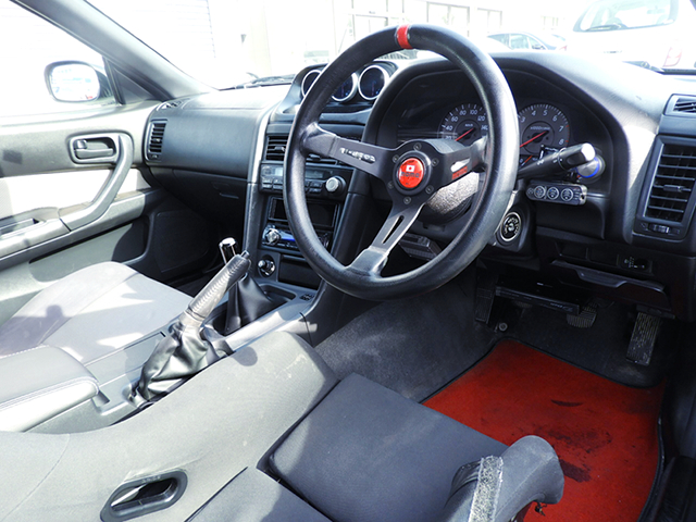 DRIVER'S DASHBOARD and STEERING.