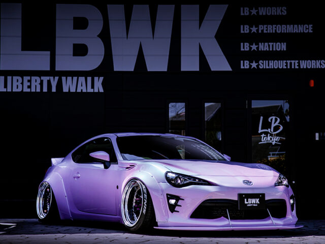 FRONT EXTERIOR OF TOYOTA 86 GT WIDEBODY.