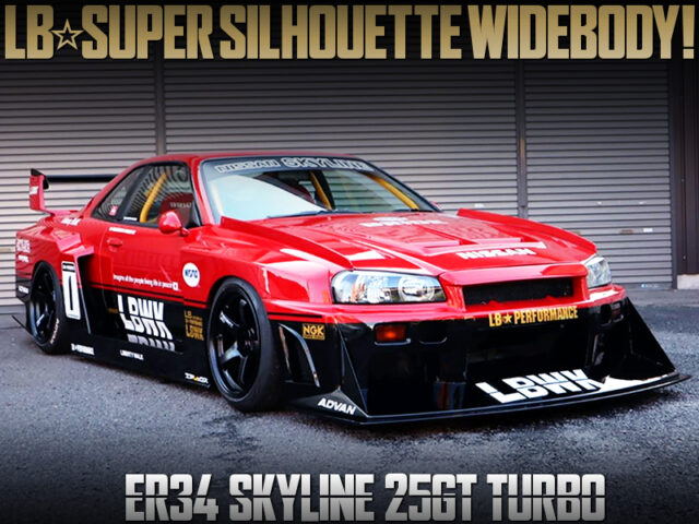 ER34 SKYLINE With LB SUPER SILHOUETTE WIDEBODY.