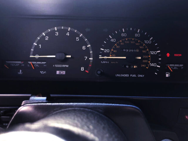 MPH SPEED CLUSTER OF AE86.