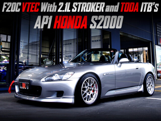 F20C with 2.1L and TODA ITBs MODIFIED AP1 S2000.
