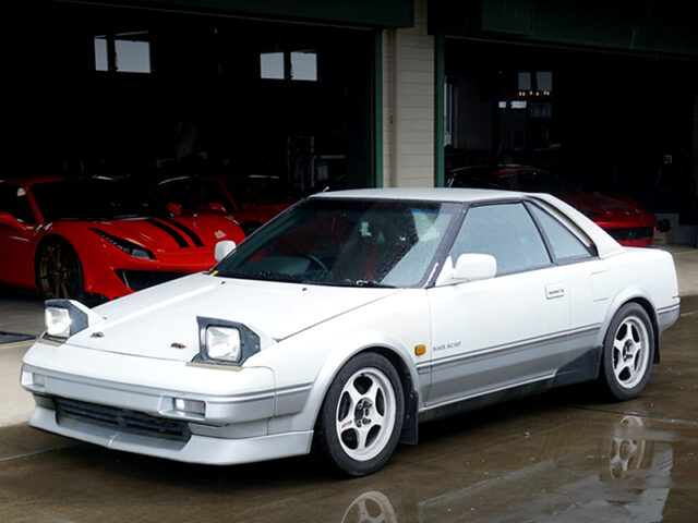 FRONT EXTERIOR OF AW11 MR2 G LIMITED.