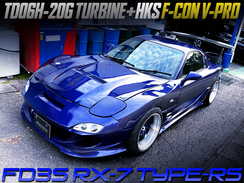 TD06H-20G TURBOCHARGED FD3S RX-7 TYPE-RS.