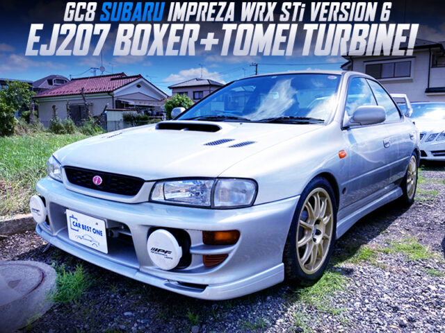 TOMEI TURBOCHARGED GC8 IMPREZA WRX STi V6.