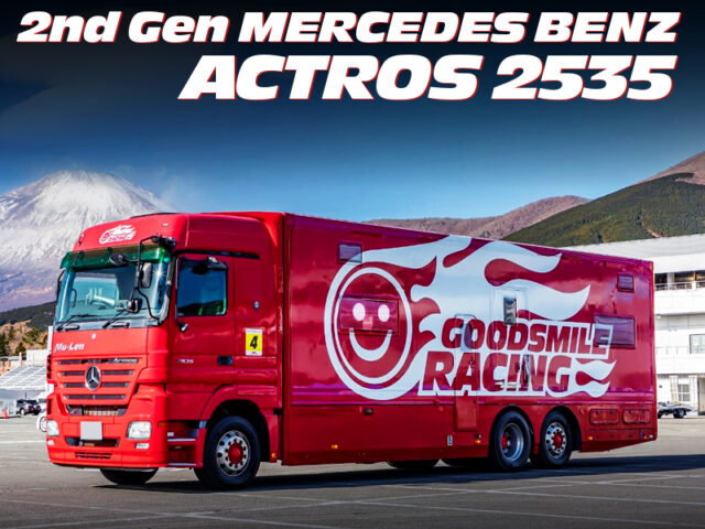 GOOD SMILE RACING MOTORHOME of 2nd Gen MERCEDES BENZ ACTROS 2535.