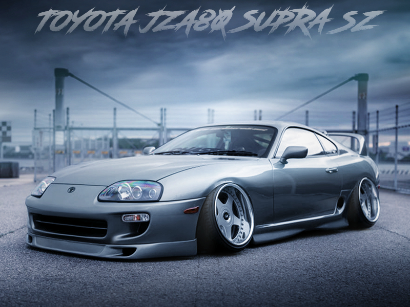 CAMBER and Air-SUS MODIFIED JZA80 SUPRA SZ.