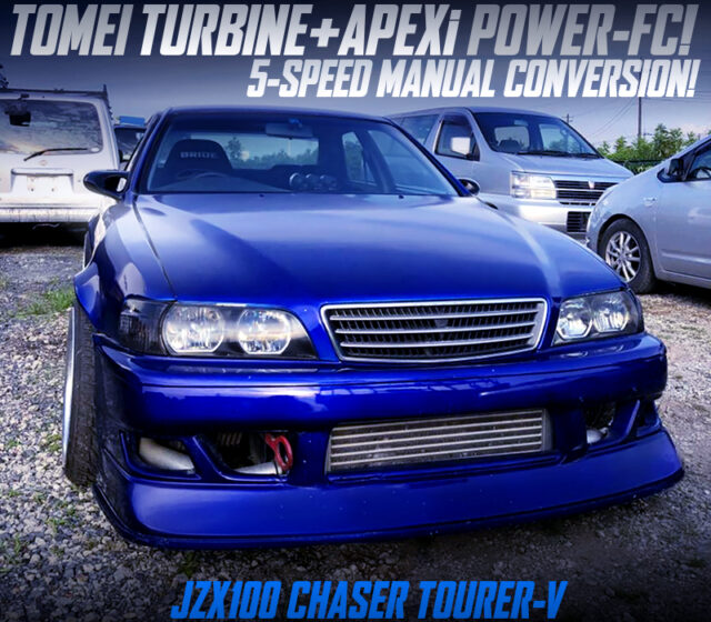 TOMEI TURBOCHARGED JZX100 CHASER TOURER-V WIDEBODY.