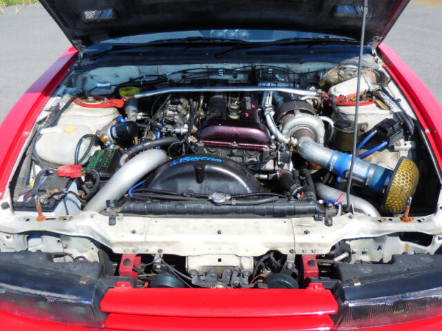 SR20DET with GT2835 SINGLE TURBO.