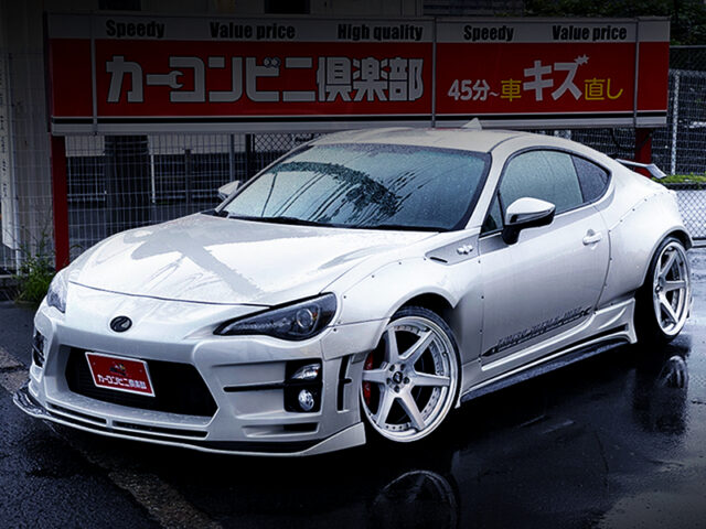 FRONT EXTERIOR OF TOYOTA 86 GT WIDEBODY.