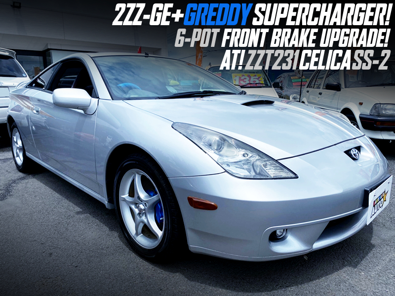 2ZZ-GE with GREDDY SUPERCHARGER MODIFIED ZZT231 CELICA SS2.