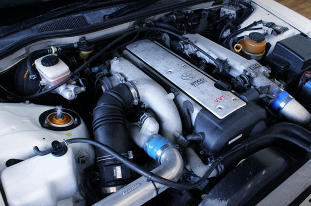 VVT-i 1JZ-GTE TURBO ENGINE with HKS GT2835PRO TURBINE.