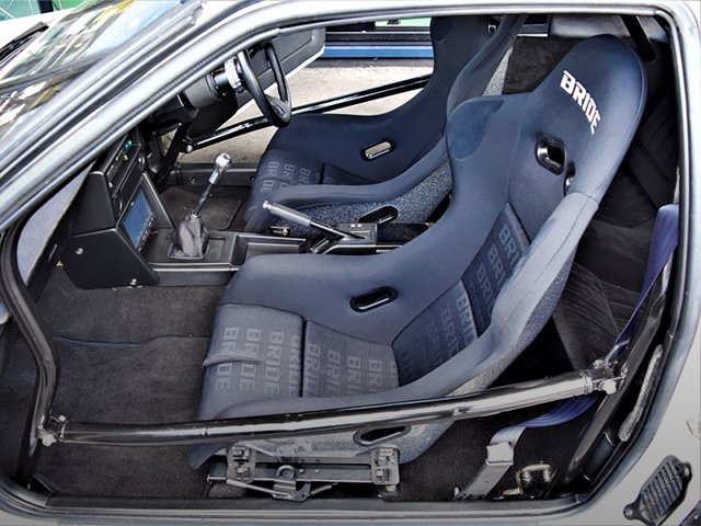BRIDE BUCKET SEATS and ROLL CAGE.