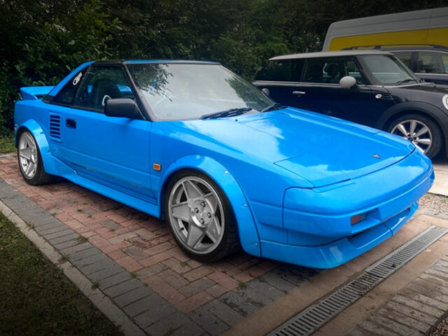 FRONT EXTERIOR OF AW11 MR2.