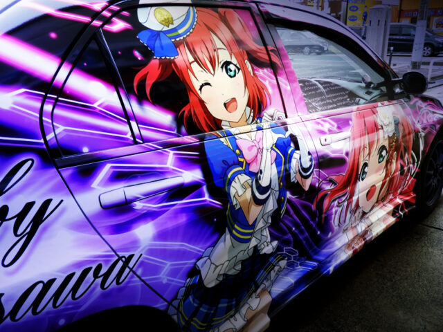 RIGHT-SIDE EXTERIOR OF ITASHA EVO7 GT-A. 