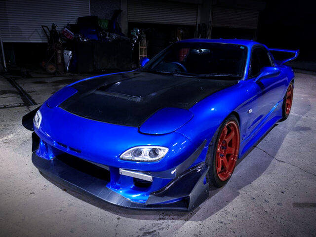 FRONT EXTERIOR OF FD3S RX-7 WIDEBODY.